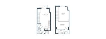 floor plan at Highgate at the Mile, McLean, 22102