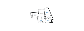 1 bed 1 bath T at Coda at Bryant Street, Washington, DC 20002