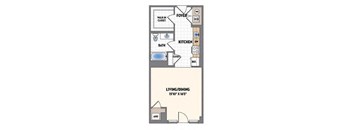 s03m Floor Plan at Loree Grand at Union Place, Washington, DC