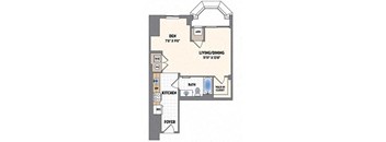 s08m Floor Plan at Loree Grand at Union Place, Washington, 20002
