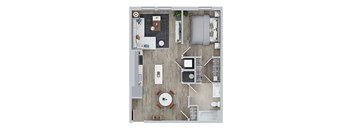 1 BED 1 BATH G at Jayde Parkside Apartments, Washington, DC