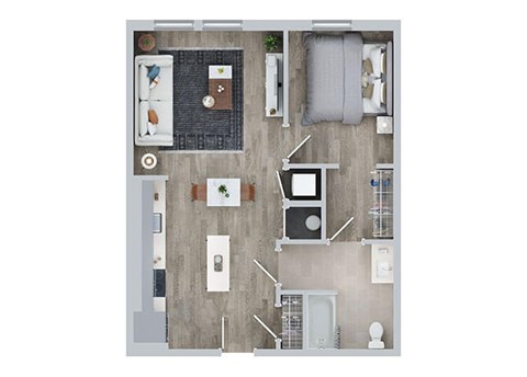 1 BED 1 BATH H at Jayde Parkside Apartments, Washington 20019