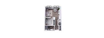 A6A Floor Plan at The Stevedore, Tampa