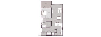 A2G Floor Plan at The Aster Cary, Cary, NC 27519
