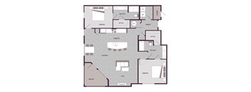 B5M Floor Plan at The Aster Cary, Cary North Carolina