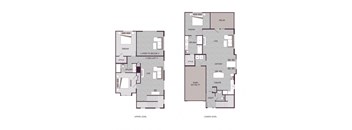 T3 Floor Plan at The Aster Cary, Cary, NC 27519