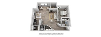 Calypso Floor Plan at Compass at City Center, Virginia, 23606