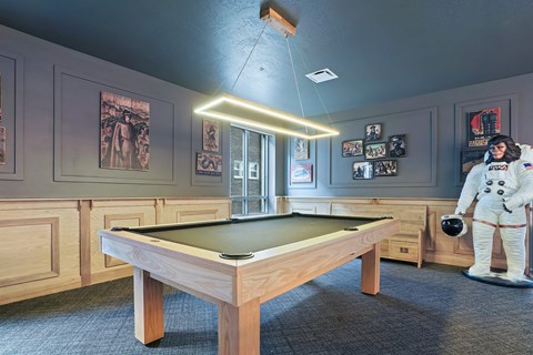 Pool Table at Lotus Cityline Apartments, Utah, 84111
