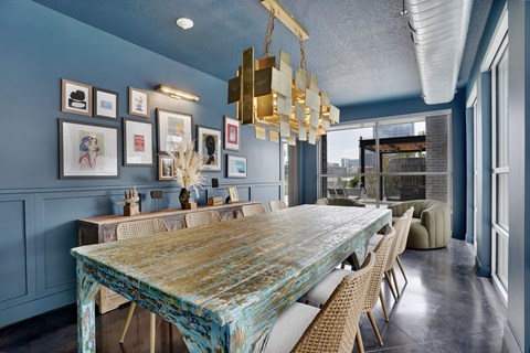 Dining Room at Lotus Cityline Apartments, Utah, 84111
