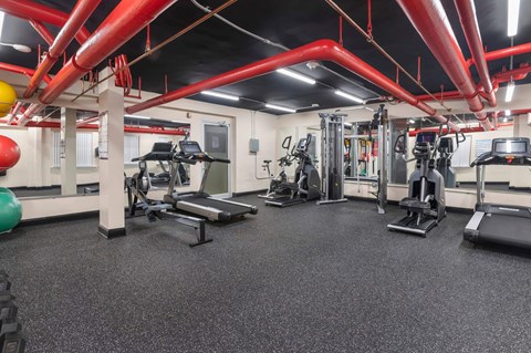 Fitness Center at Majestic Apartments, Washington, DC
