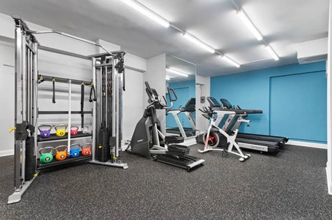 Fitness Center at Park Crescent Apartments, Washington, 20009
