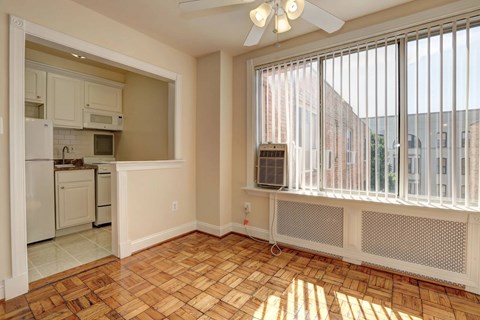 Empty Interior at Park Terrace Apartments, Washington, DC
