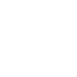 A white circle on a green background.