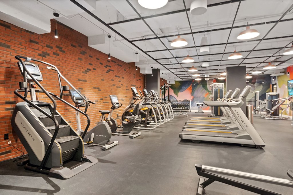 Cardio Machines In Gym at Park Kennedy, Washington, DC, 20003
