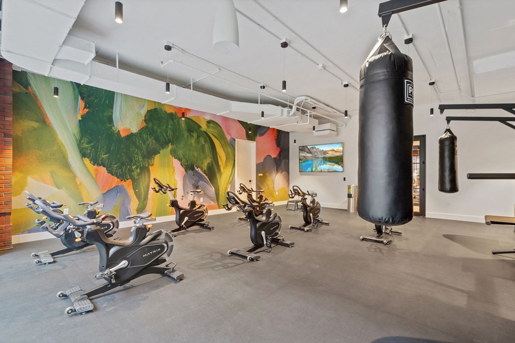 Peloton Bikes at Park Kennedy, Washington, 20003