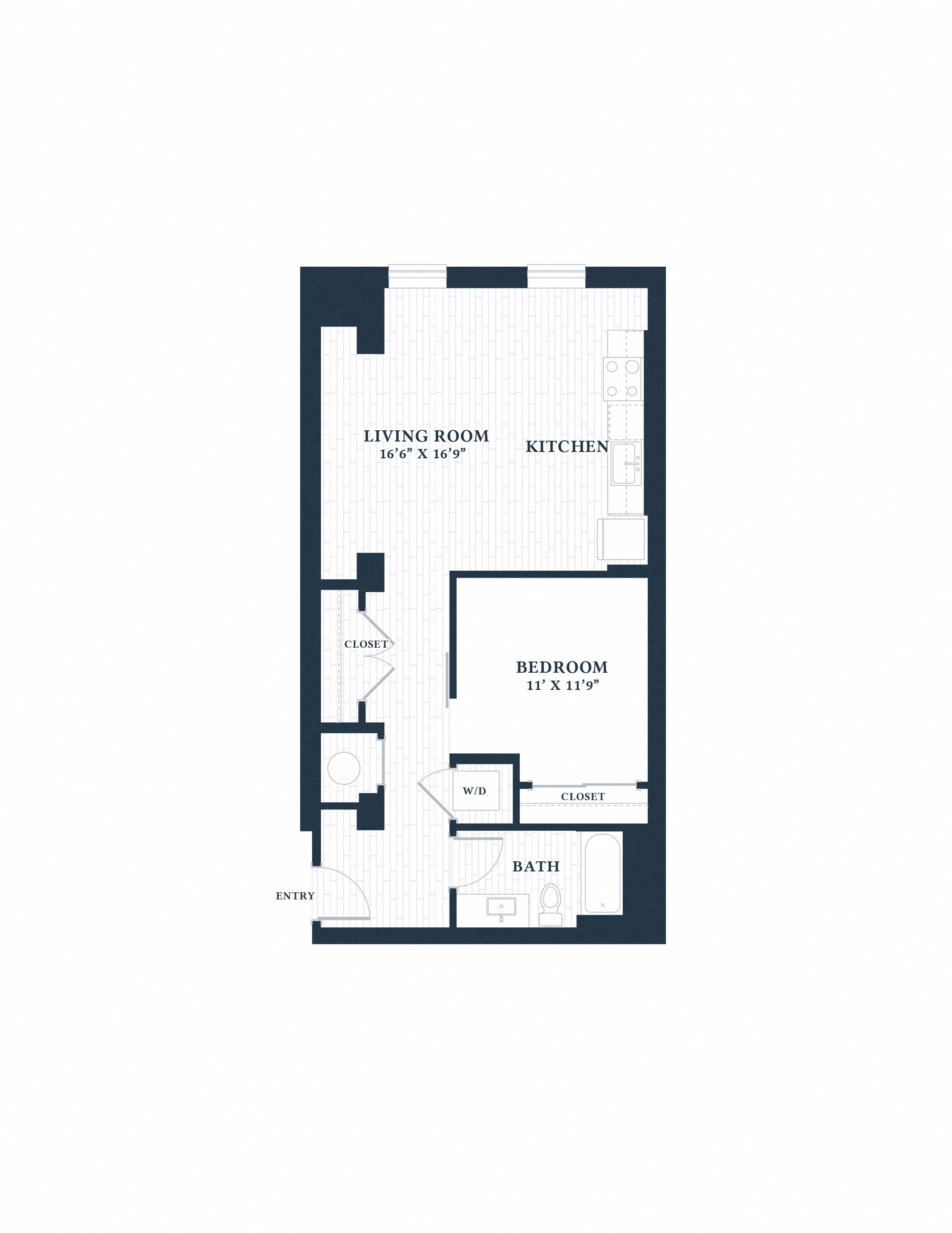 S10A Floor Plan at Brentford at The Mile, Tysons, VA