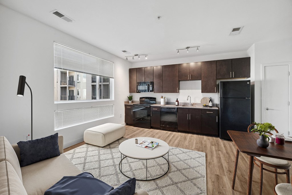 Open kitchen at Fort Totten Square, Washington