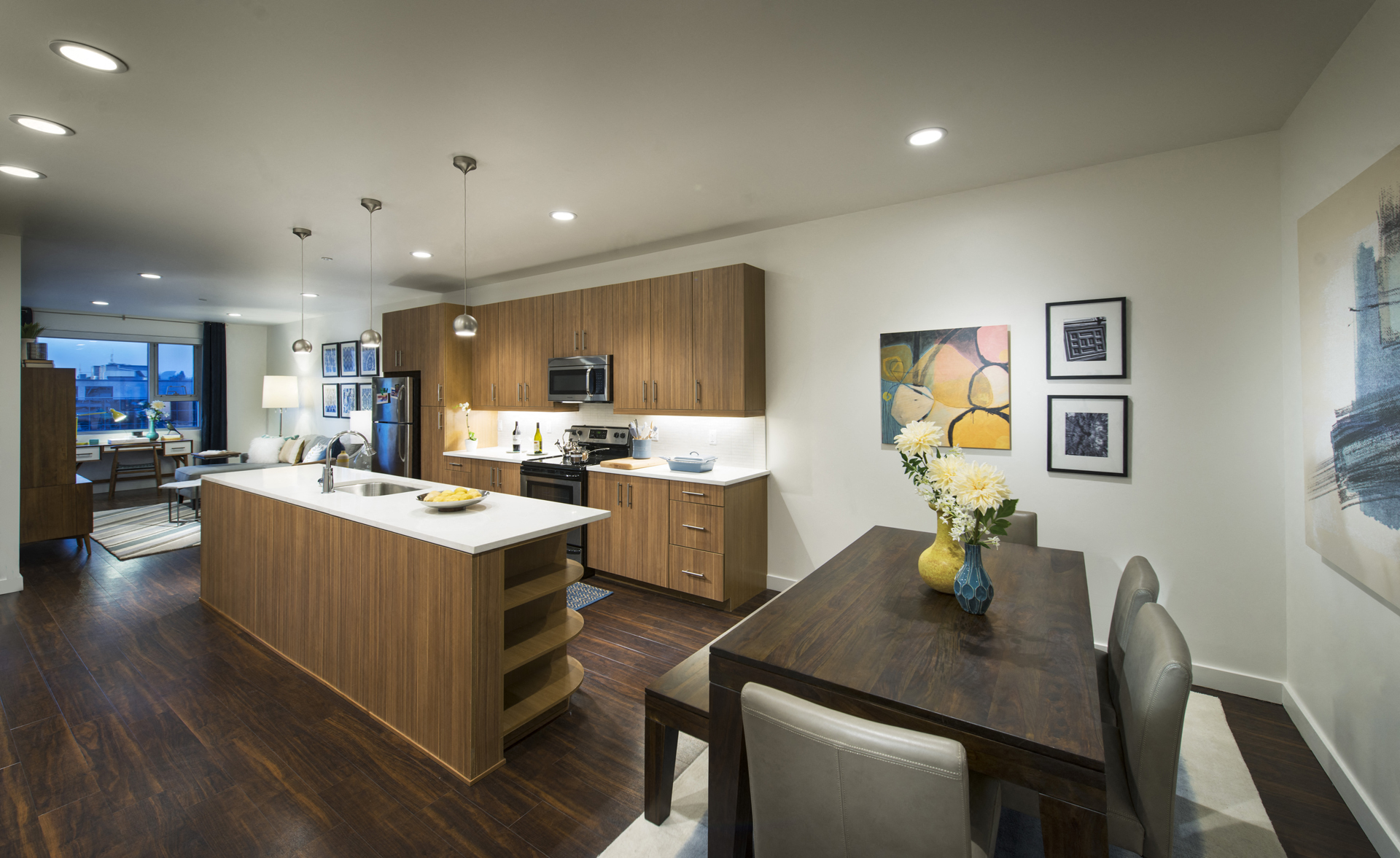 Modern, Open Floor Plans