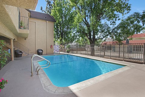 Sparkling Swimming Pool at Superior Place, Northridge, CA, 91325