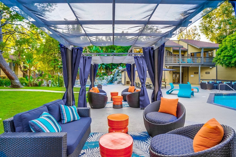 Pool Cabana & Outdoor Entertainment Bar at The Trails at San Dimas, California, 91773