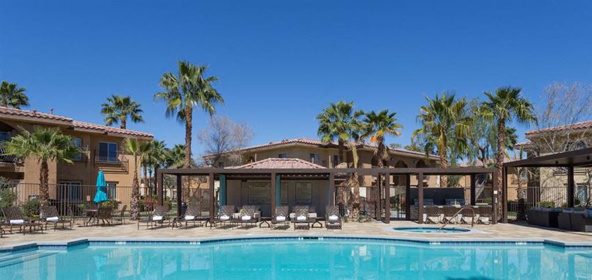 Swimming Pool With Relaxing Sundecks Swimming Pool With Relaxing Sundecks at Medici Apartment Homes, California, 92203 - Photo Gallery