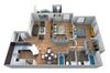 Villa D'Este Floor Plan Villa D'Este Floor Plan 1,022 Sq.Ft. at Medici Apartment Homes, Bermuda Dunes, CA