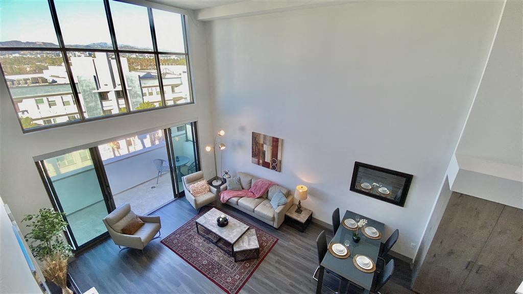 View from the Loft at The Mansfield at Miracle Mile, California