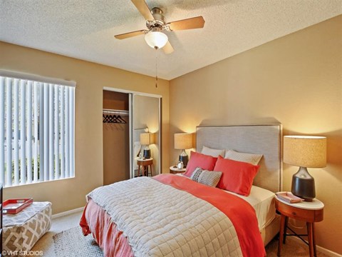 Beautifully Designed Bedroom at The Trails at San Dimas, San Dimas, California