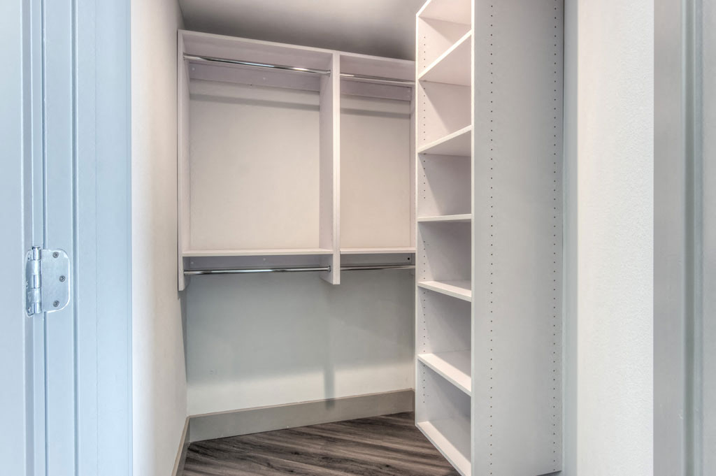 Spacious Walk in Closets at Miracle Mile, Los Angeles, California