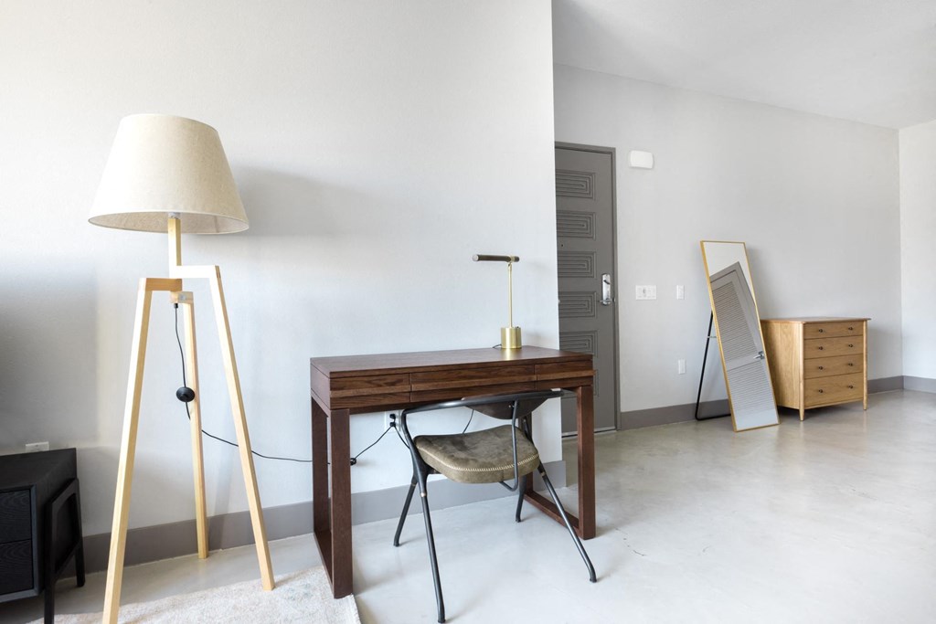 Desk Area at The Mansfield at Miracle Mile, California, 90036