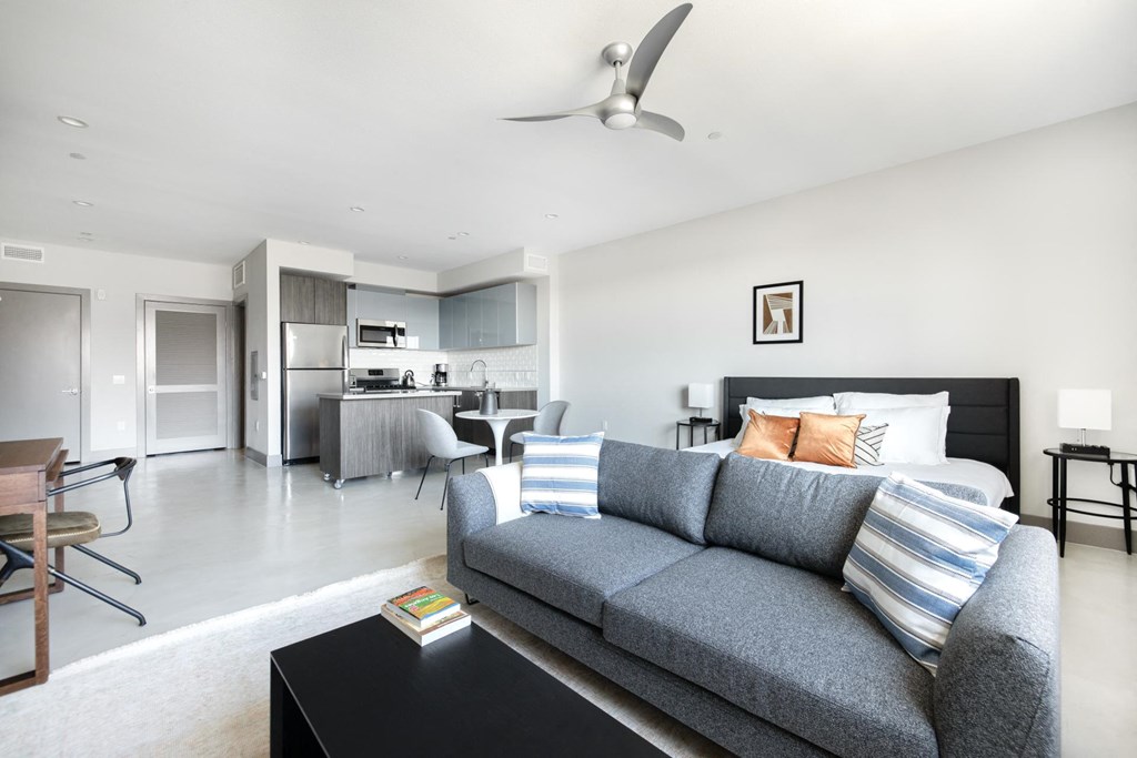 Furnished Model Studio Layout at The Mansfield at Miracle Mile, California, 90036
