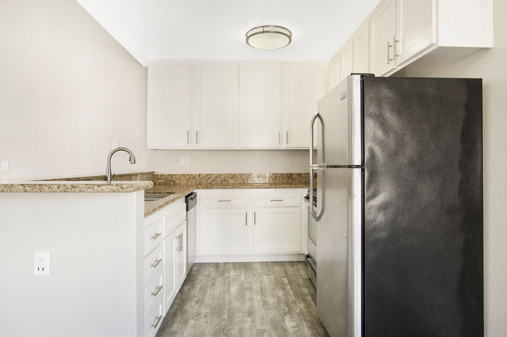 White Cabinetry In Kitchen at The Trails at San Dimas, San Dimas, CA