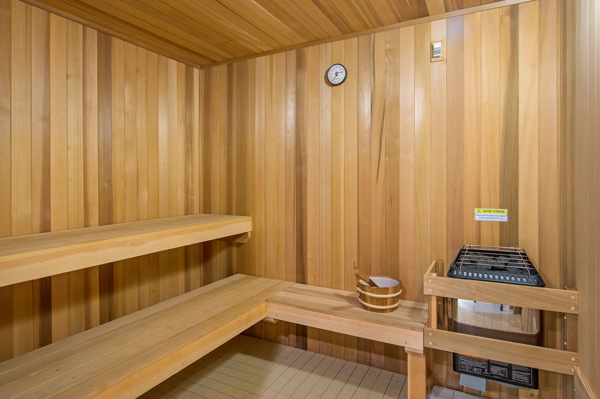 Hot Sauna at The Mansfield at Miracle Mile, Los Angeles, CA, 90036
