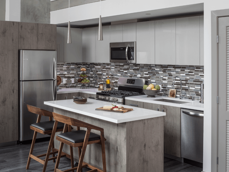 Eat in Kitchens at The Mansfield at Miracle Mile, Los Angeles, CA