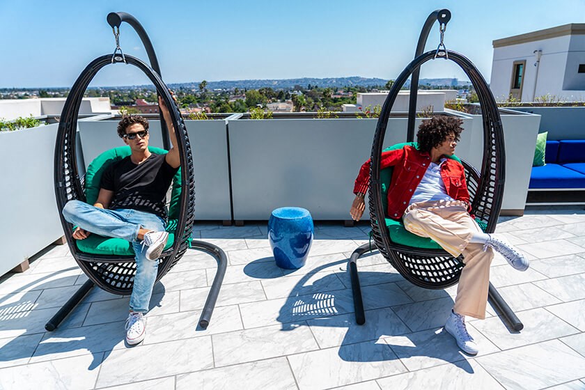 Rooftop Decks at The Mansfield at Miracle Mile, Los Angeles, 90036
