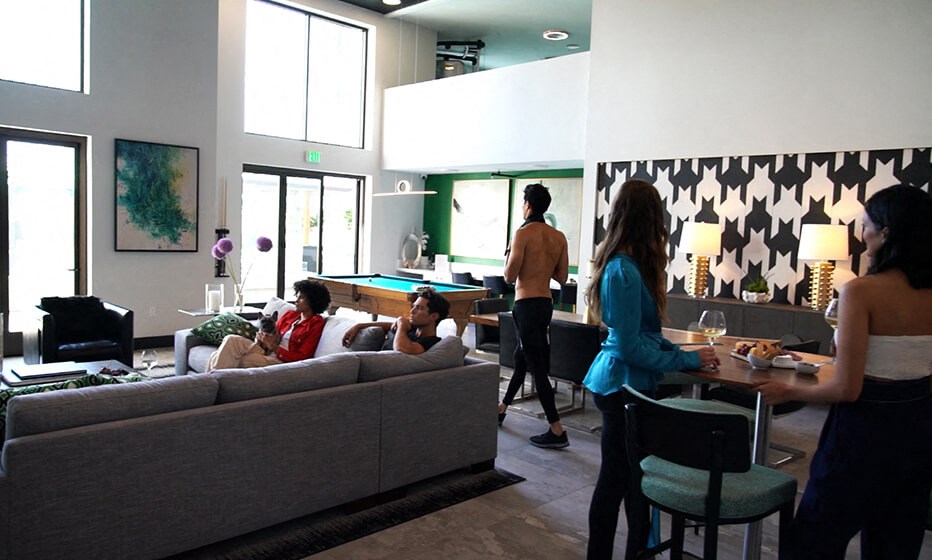 Newly Renovated Clubhouse at The Mansfield at Miracle Mile, California, 90036