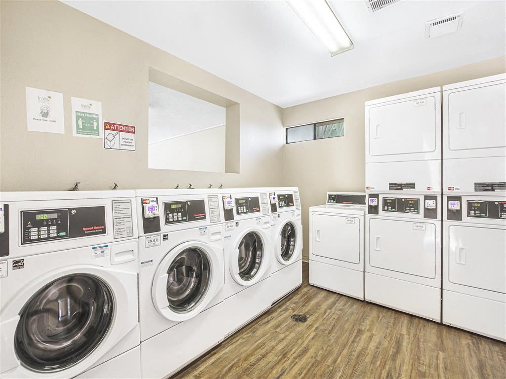 Bright Laundry Room at The Trails at San Dimas, California