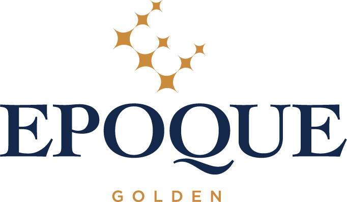 The image features the word "EPOQUE" in large letters with the word "GOLDEN" underneath it.