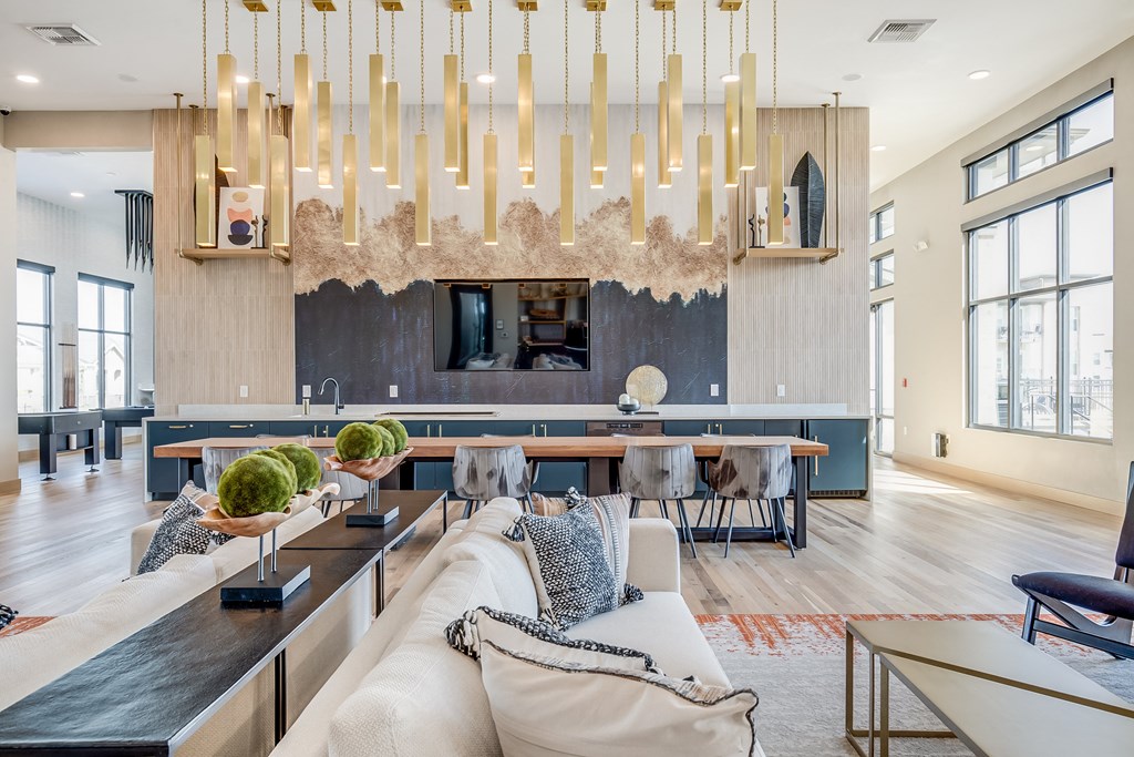 Resident lounge area