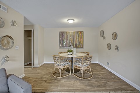 Dining room at Lacota Apartments in Atlanta, GA 30360