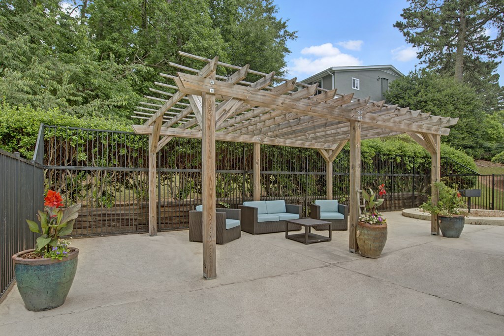 Sun deck at Lacota Apartments in Atlanta, GA 30360
