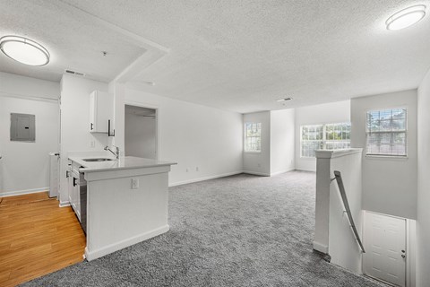 Living room at Eastlake Gardens, Decatur, 30032