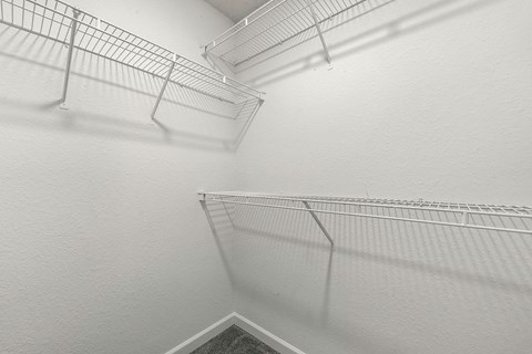 Walk-in closet at Eastlake Gardens, Decatur, 30032
