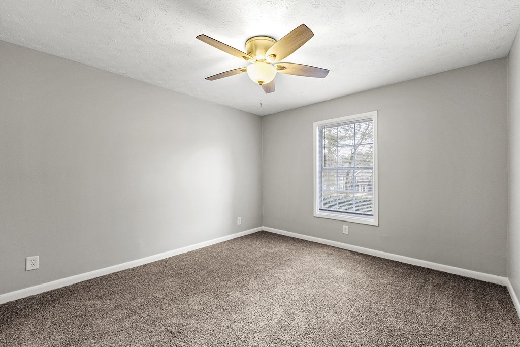 Master bedroom at Fields at Peachtree Corners, Norcross, GA