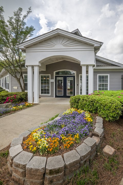 Clubhouse Exterior at Eastlake Gardens, Decatur, GA