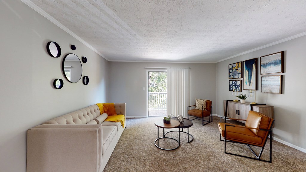 Modern Living Room  at Fields at Peachtree Corners, Norcross, Georgia