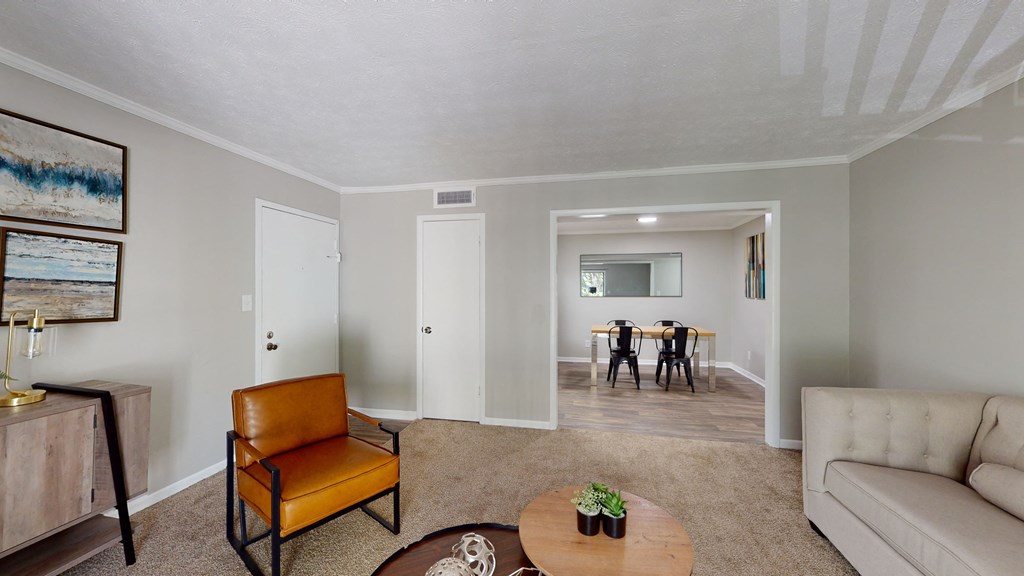 Modern Living Room  at Fields at Peachtree Corners, Norcross, Georgia