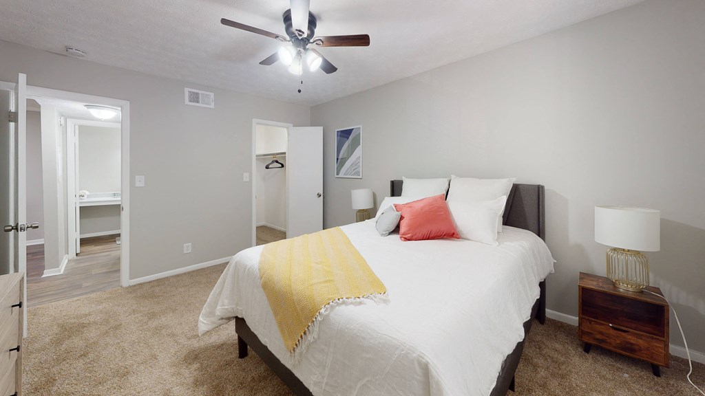 Bedroom  at Fields at Peachtree Corners, Norcross, Georgia