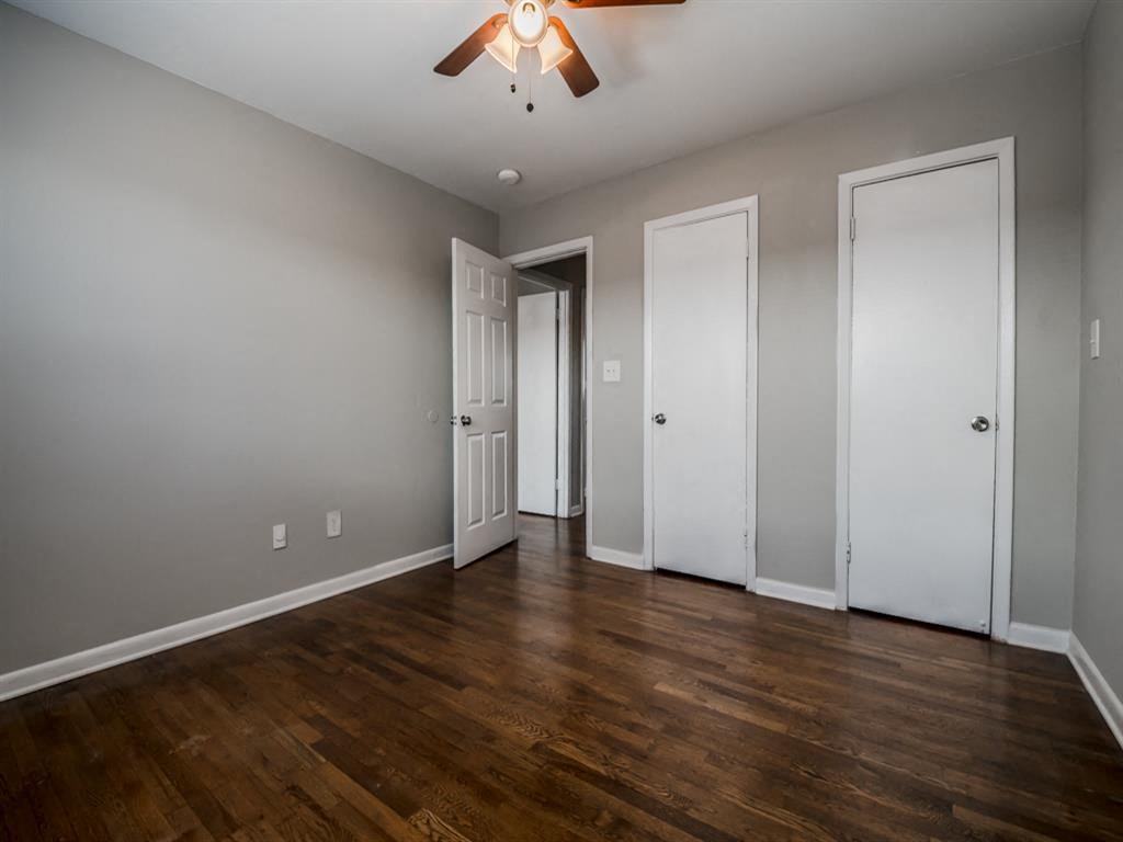 Spacious Bedroom New Flooring Ceiling Fan Spacious Bedroom New Flooring Ceiling Fan at Balfour Chastain, Sandy Springs, GA, 30342