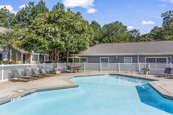 Swimming Pool And Sundeck at Eastlake Gardens, Decatur Georgia